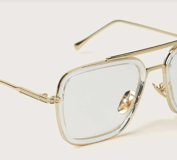 Top Bar Metal Frame Glasses