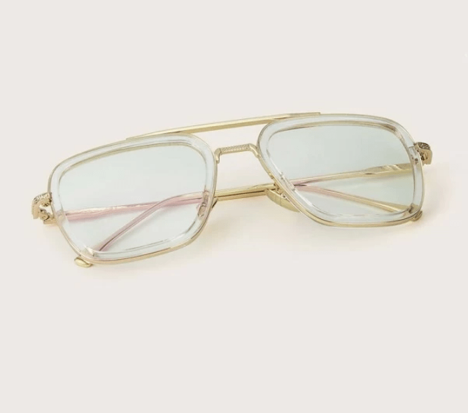 Top Bar Metal Frame Glasses