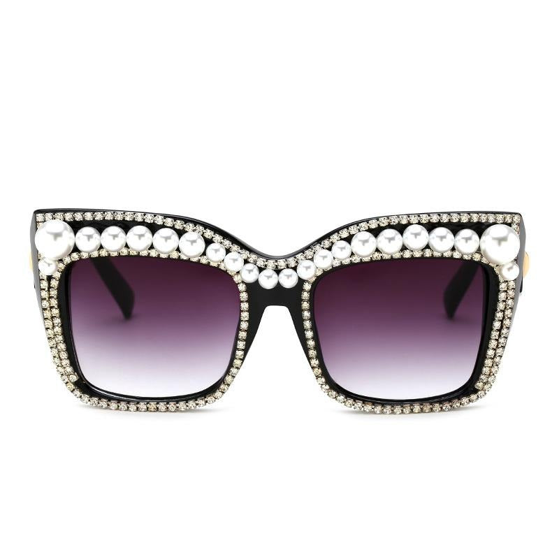 FashionPearl rhinestone sunglasses