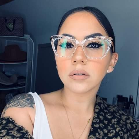 Hot!Sexy Cat Eye Square Glasses