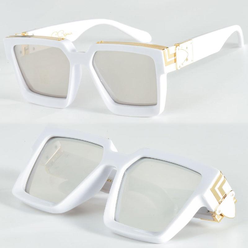 Square COOL Sunglasses Men Women Large Frame Glasses UV400