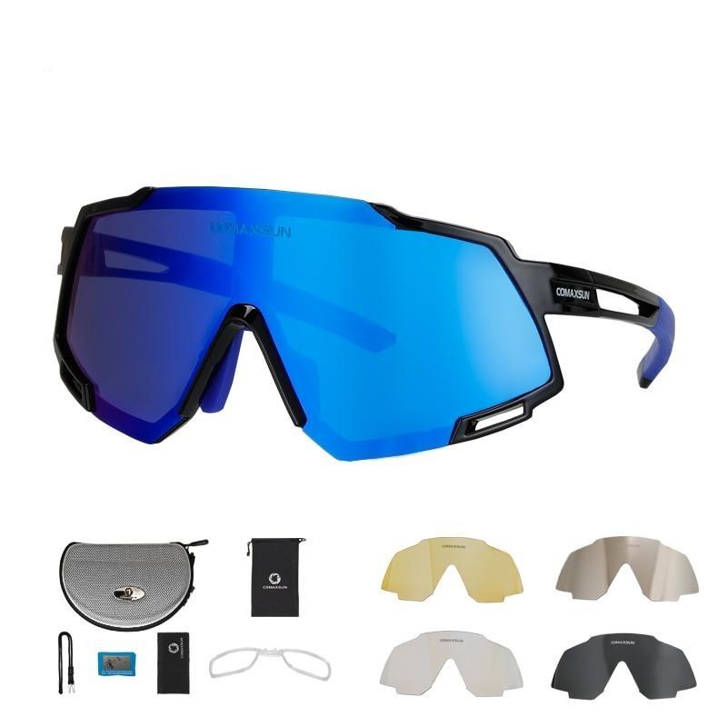 Professional Polarized 5 Len Cycling Glasses