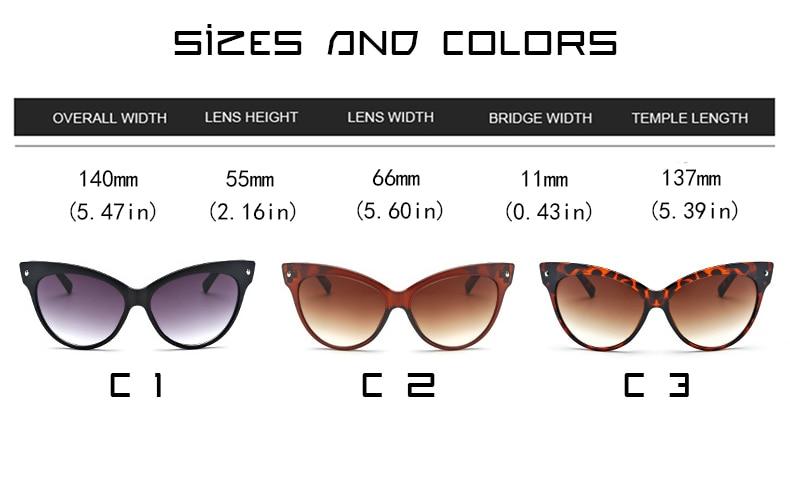 NEW Women Cat Eye Sunglasses Fashion Sexy UV400 Sun Glasses