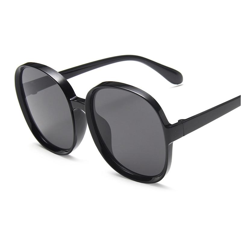 Round Sunglasses Woman Oversized Gradient Fashion Sunglasses