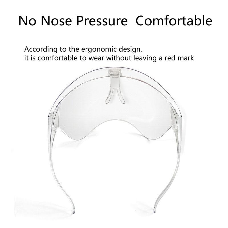 Faceshield Protective Glasses Goggles Safety Blocc Glasses Anti-Spray Mask Protective Goggle Glass Sunglasses