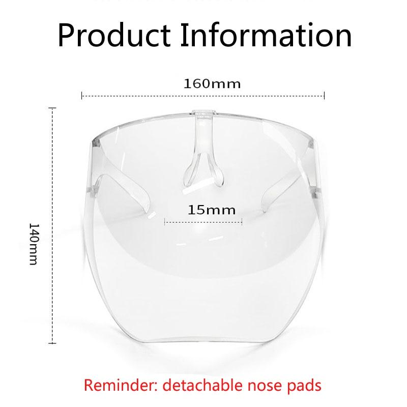 Faceshield Protective Glasses Goggles Safety Blocc Glasses Anti-Spray Mask Protective Goggle Glass Sunglasses