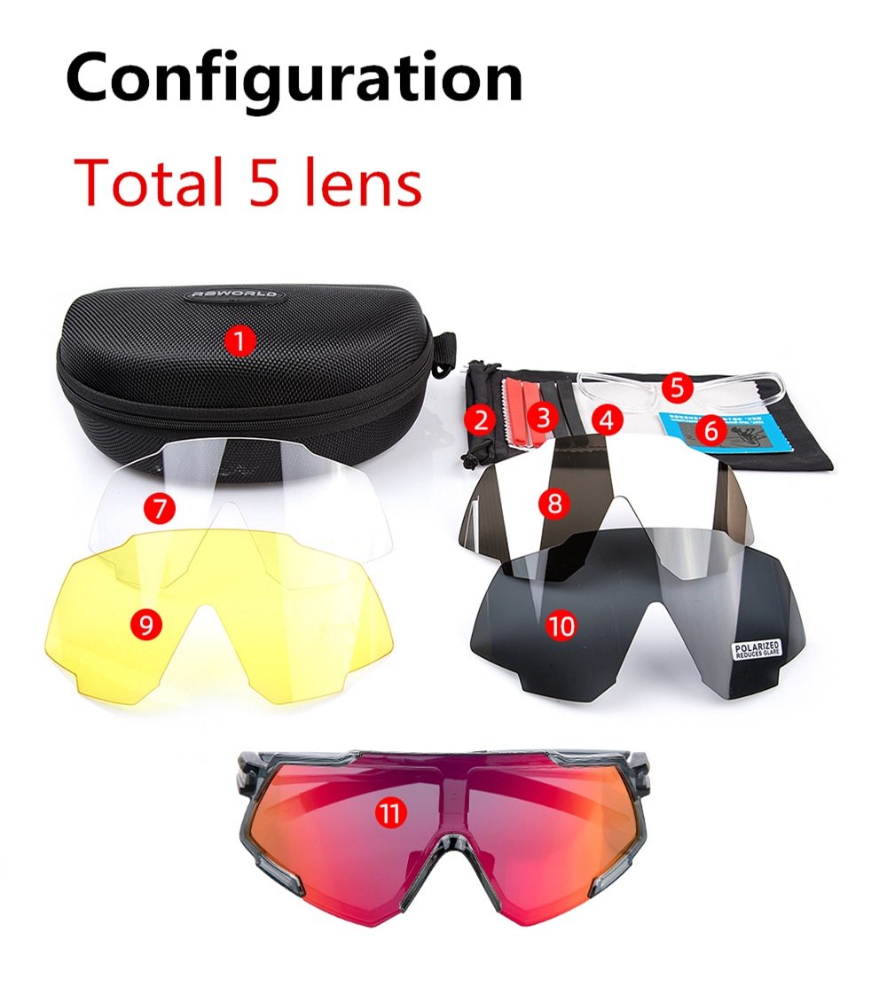 Goggles Polarized Cycling Sunglasses