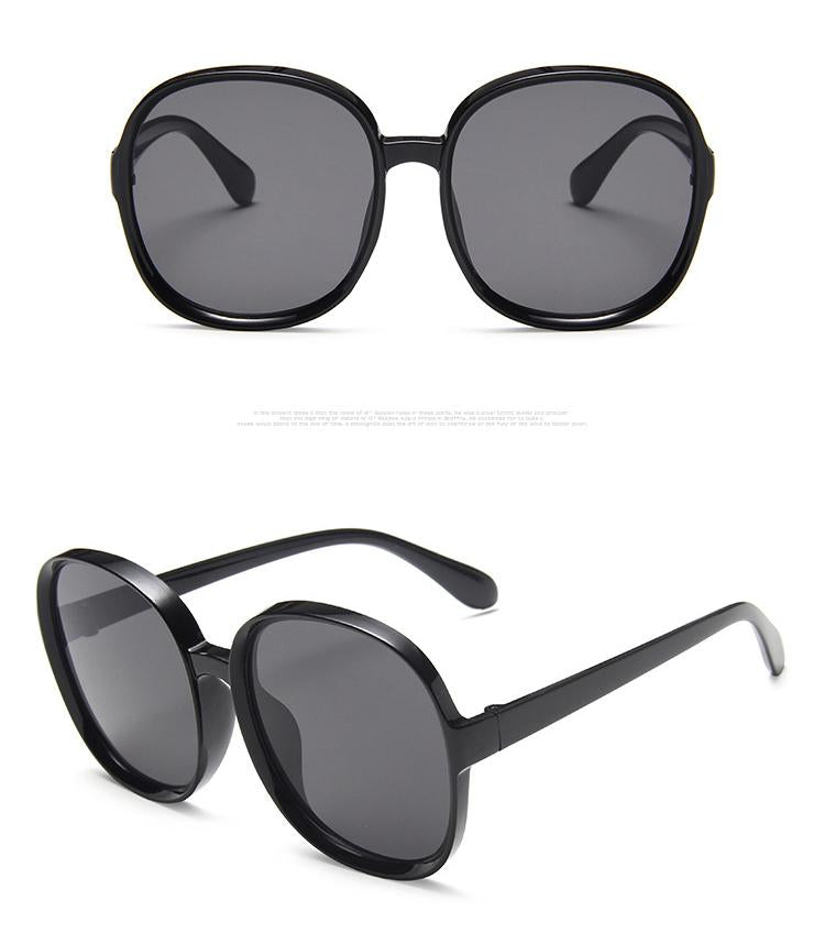 Round Sunglasses Woman Oversized Gradient Fashion Sunglasses