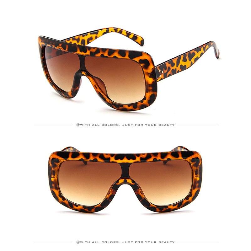 2021 Leopard Frame Women Designer Vintage Sunglasses