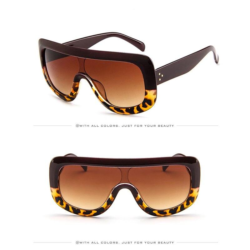 2021 Leopard Frame Women Designer Vintage Sunglasses