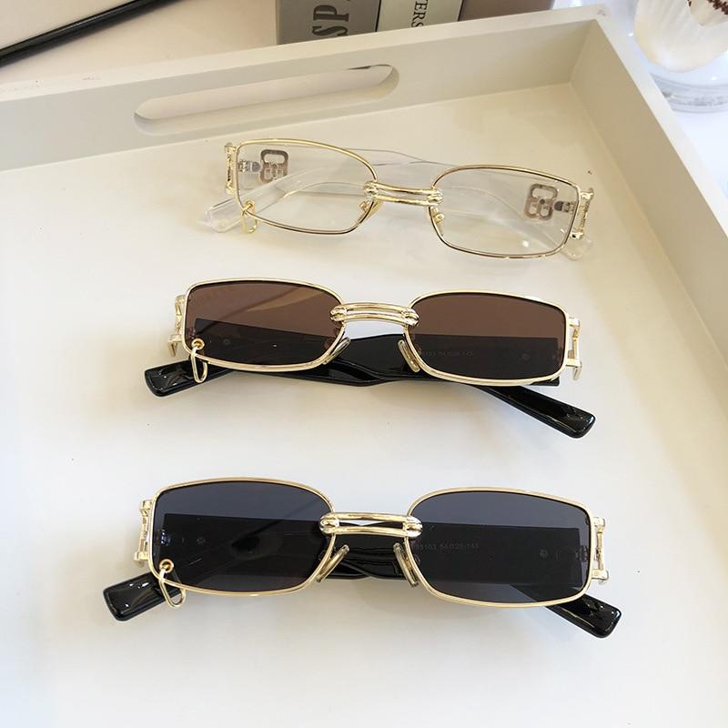 Retro women's Sunglasses Korean fashion cool male stars same style personality