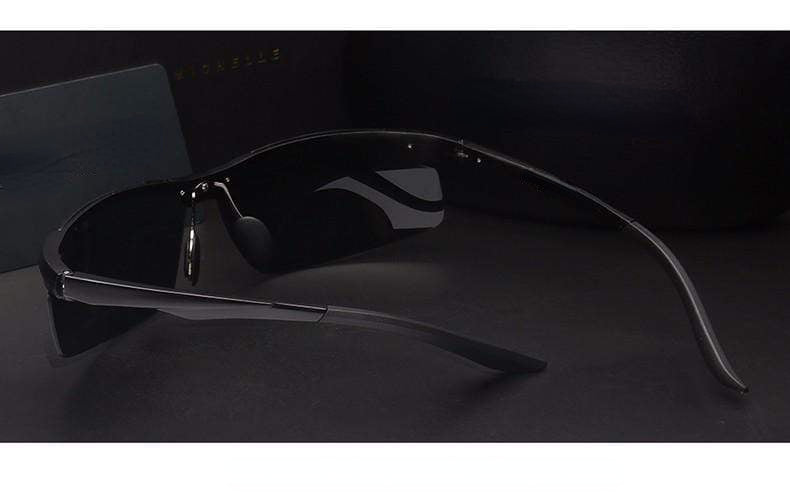 2020 Aluminum Magnesium Men Sunglasses Polarized Sports Driving Night Vision Goggles Sunglass Fishing UV400 Rimless Sun Glasses