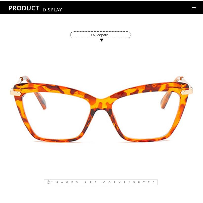 Hot!Sexy Cat Eye Square Glasses