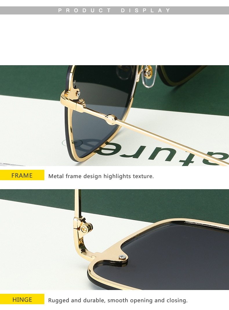 Hot!Square Bee Sunglasses