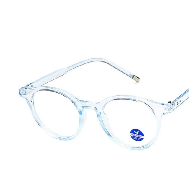 Anti Blue Light Round Glasses Frame