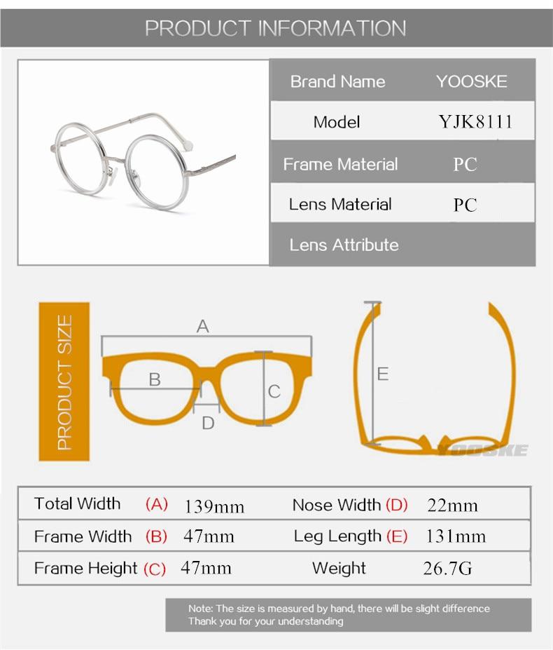 Frame Clear Lens Myopia Eyeglasses