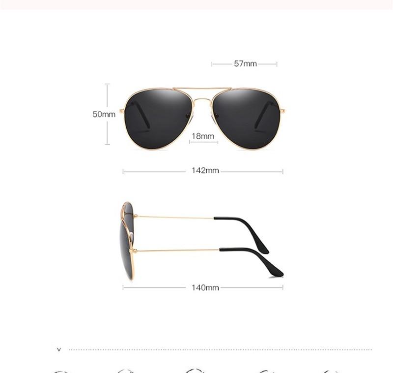 Cheap Cool Aviator Polarized Mirror Sunglasses