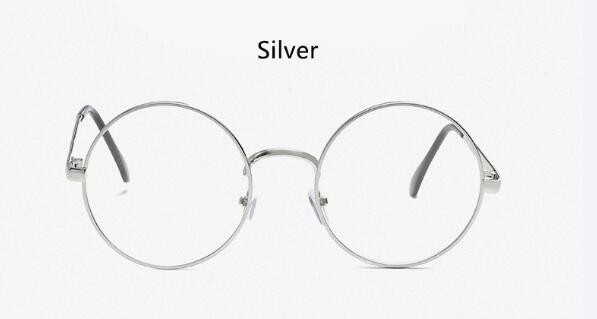 Classic Round Transparent Glasses Eyeglass Frame