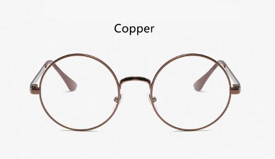 Classic Round Transparent Glasses Eyeglass Frame