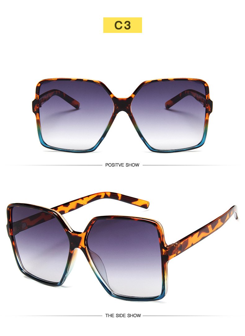 Oversize Gradient Sunglasses