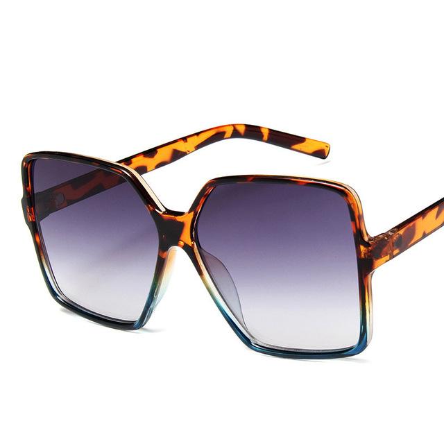 Oversize Gradient Merk Designer Sunglasses