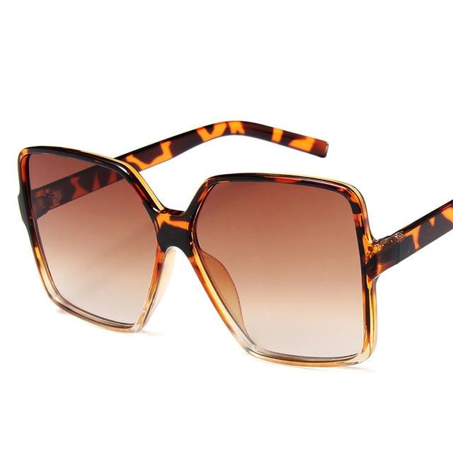 Oversize Gradient Merk Designer Sunglasses