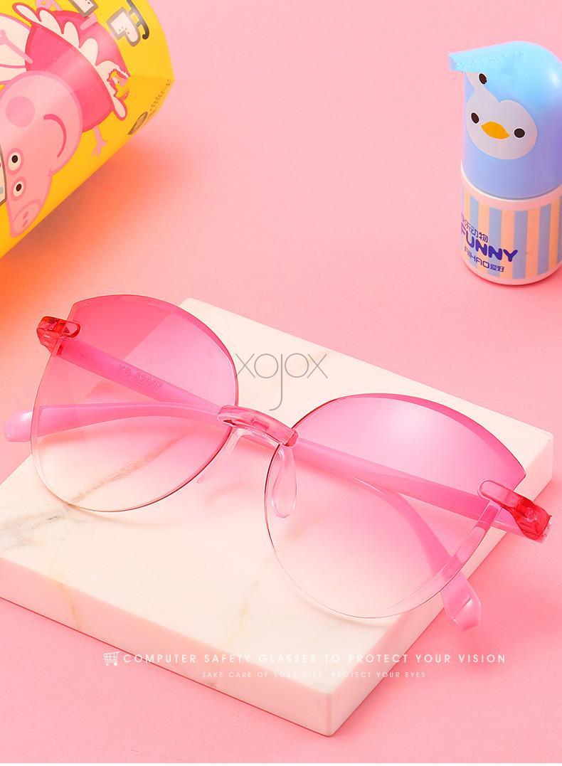 Children Frameless Sunglasses Eyeglasses