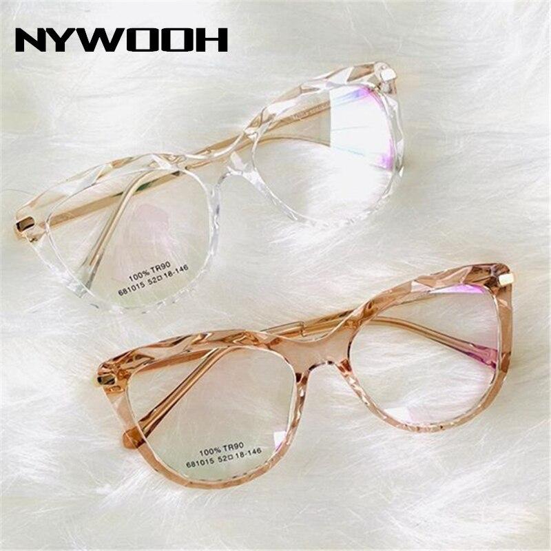 Designer Transparent Cat Eye Glasses 2021