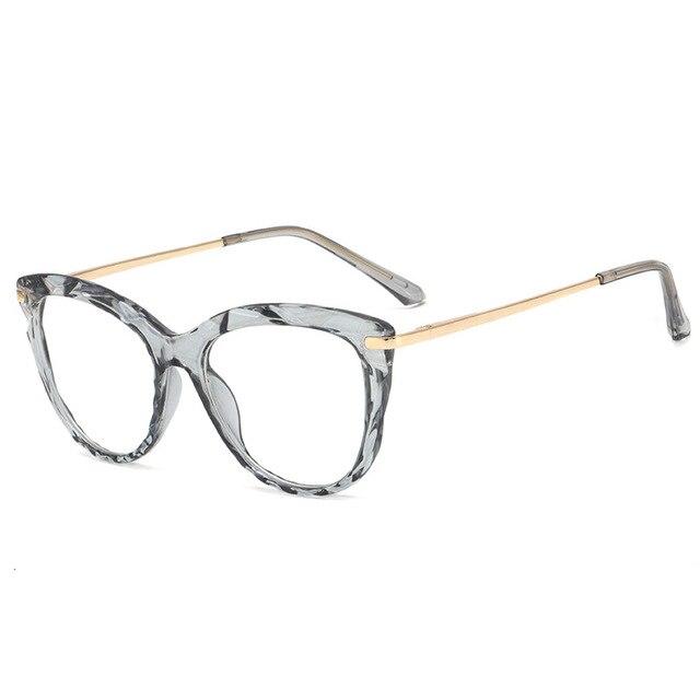 Designer Transparent Cat Eye Glasses 2021