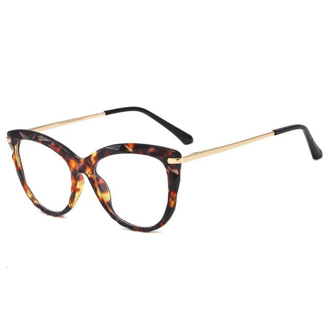 Designer Transparent Cat Eye Glasses 2021