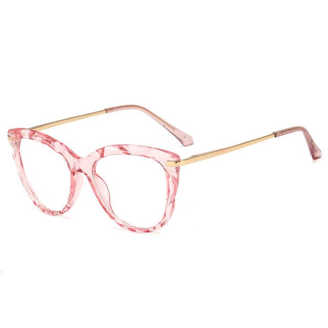 Designer Transparent Cat Eye Glasses 2021