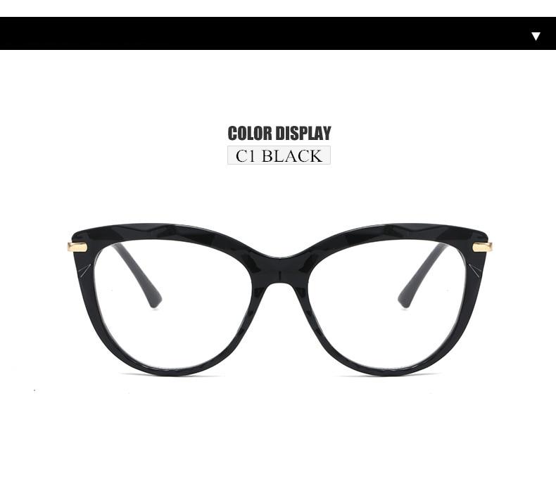 Designer Transparent Cat Eye Glasses 2021