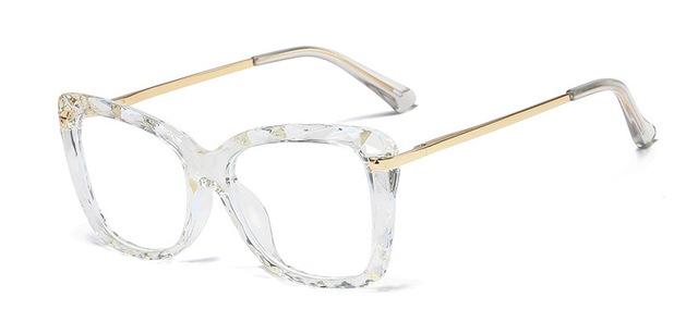 Retro Cutting Glasses Frames