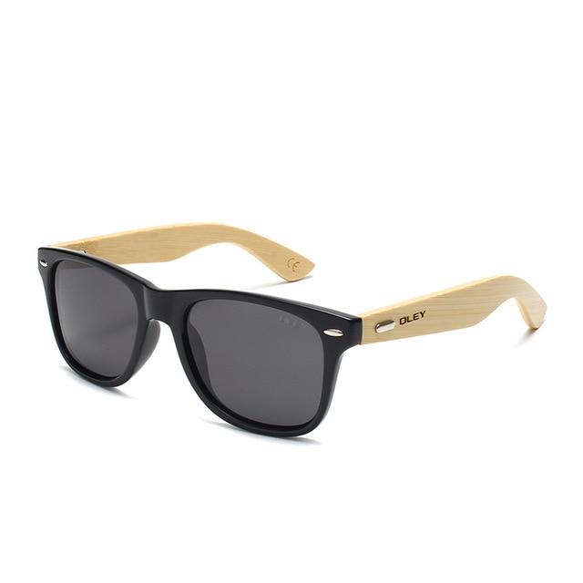 Bamboo Leg Polarized Men Sunglasses