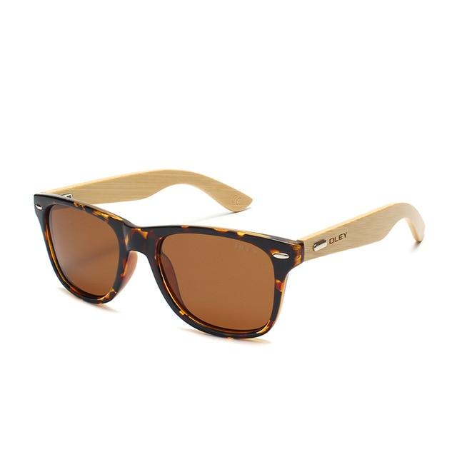 Bamboo Leg Polarized Men Sunglasses