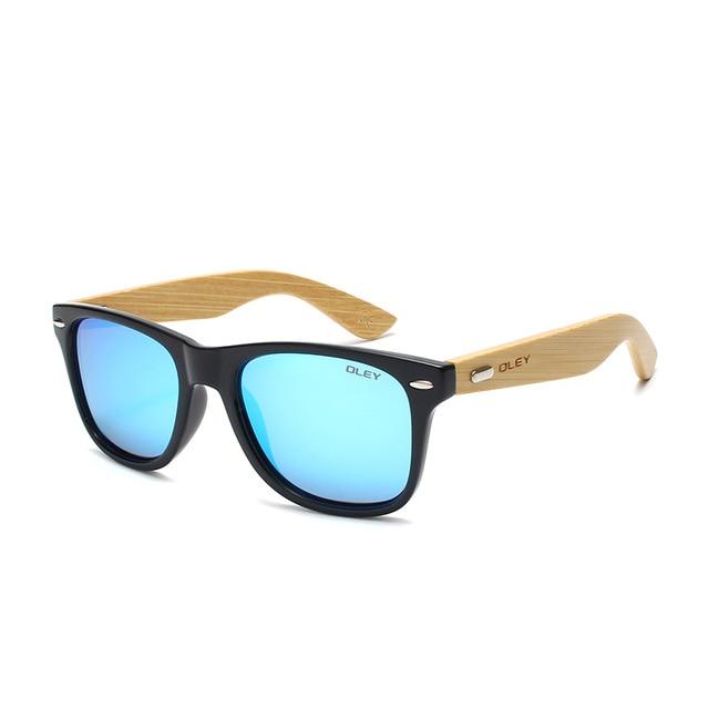 Bamboo Leg Polarized Men Sunglasses