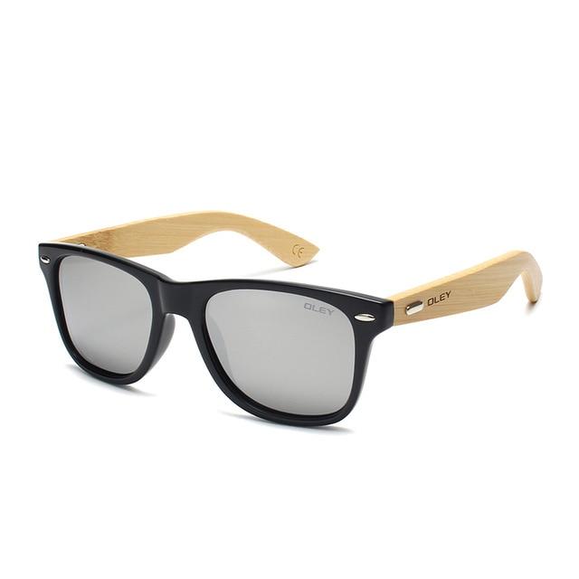 Bamboo Leg Polarized Men Sunglasses