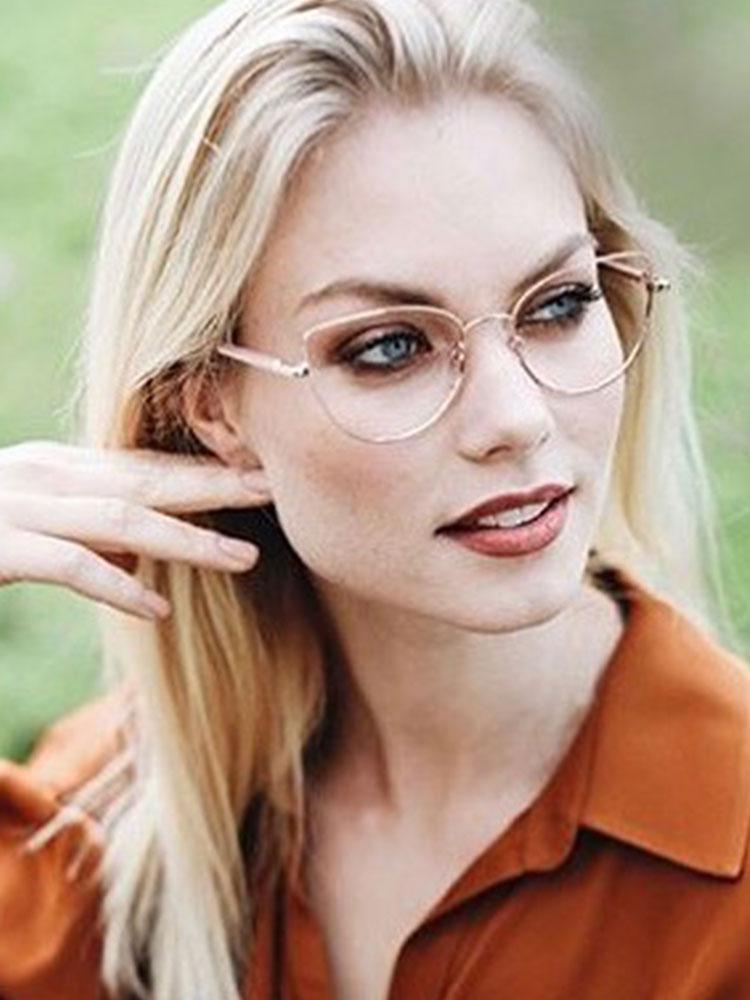 Cat Eye Retro Simple Glasses Frames 03