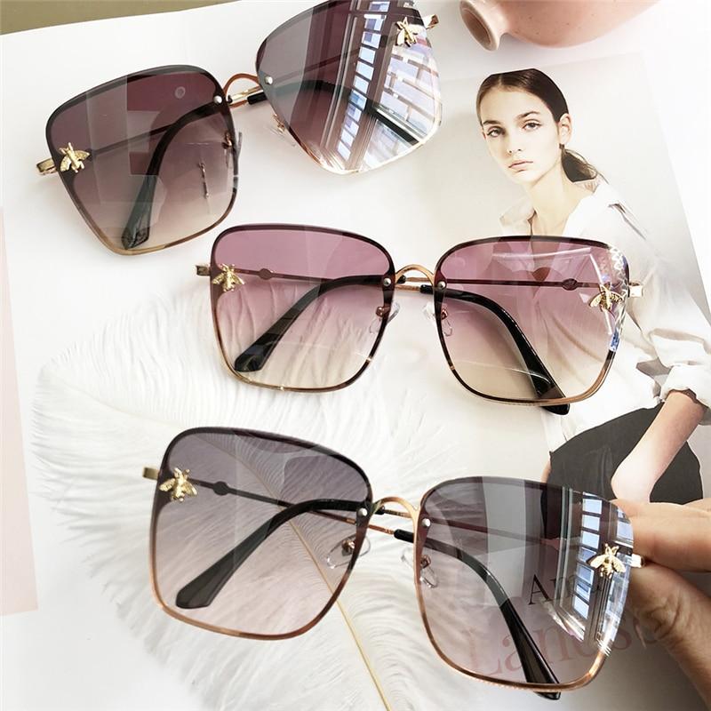 Oversize Square Sunglasses Luxury 29