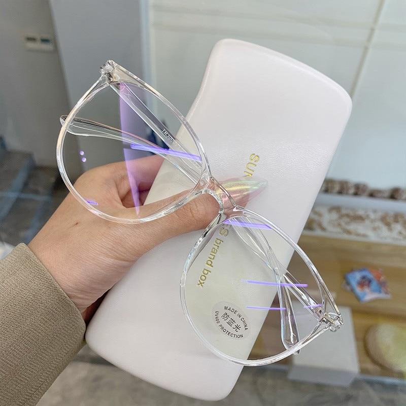 Blue Light Blocking Glasses 2021 Women Oversized Eyeglasses Anti Blue Light Computer Glasses Men Safety Eyewear Spectacle