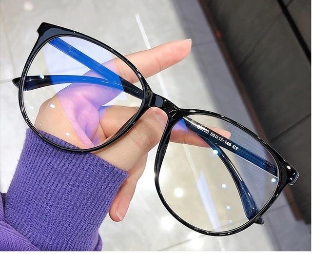 Blue Light Blocking Glasses 2021 Women Oversized Eyeglasses Anti Blue Light Computer Glasses Men Safety Eyewear Spectacle