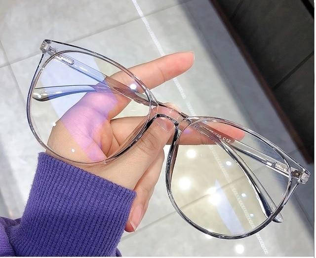 Blue Light Blocking Glasses 2021 Women Oversized Eyeglasses Anti Blue Light Computer Glasses Men Safety Eyewear Spectacle