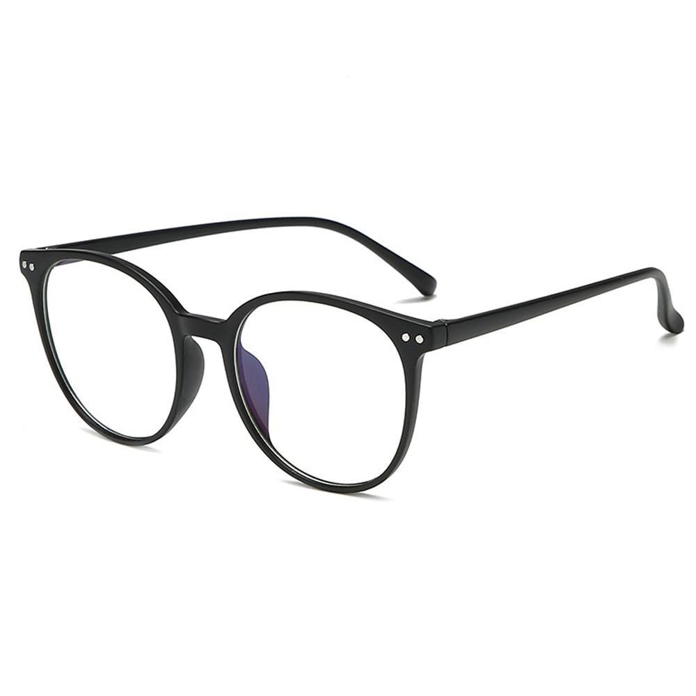 2021 Trends Office Anti Blue Light Oversized Round Glasses Computer Women Blue Blocking Gaming Big Size Men Eyeglasses Frame