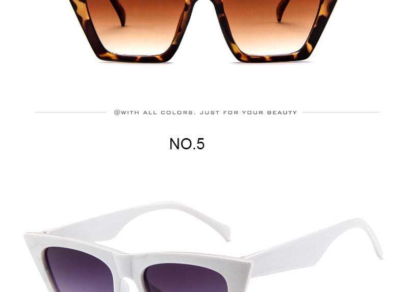 Yoovos 2019 Vintage Classic Sunglasses Women Retro Plastic Candy Color Lens Glasses Luxury Outdoor Travel Lentes De Sol Mujer