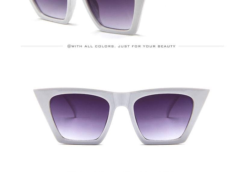 Yoovos 2019 Vintage Classic Sunglasses Women Retro Plastic Candy Color Lens Glasses Luxury Outdoor Travel Lentes De Sol Mujer
